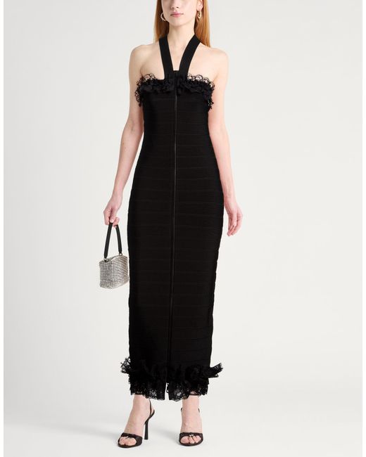 Self-Portrait Black Maxi Dress