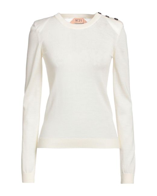 N°21 White Sweater