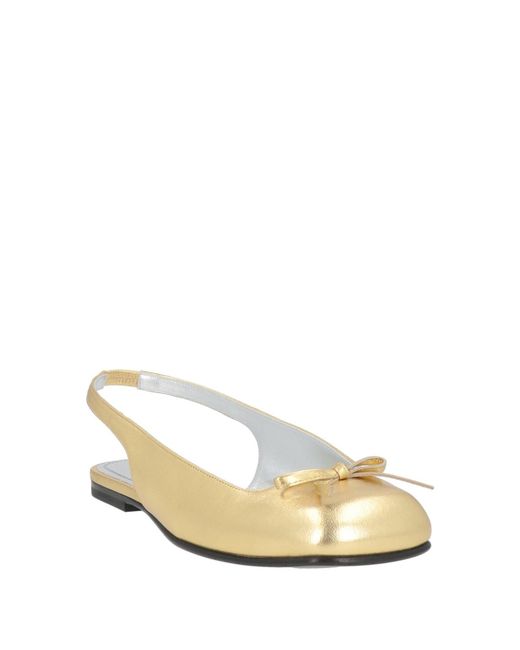 NODALETO Natural Ballet Flats