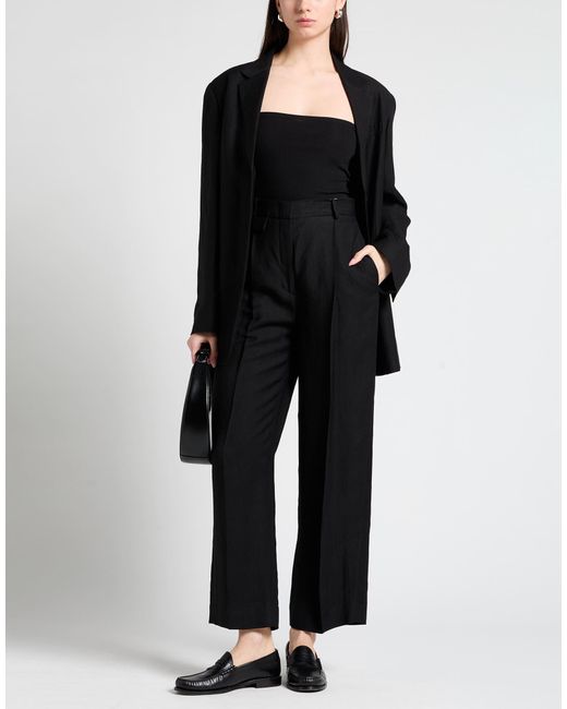M ESSENTIAL Black Top Rayon, Cotton, Elastane