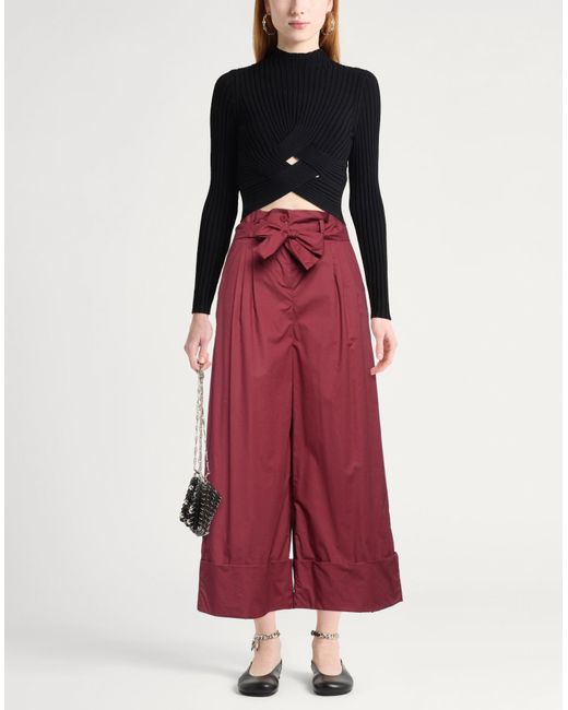 Pantalone di Caractere in Red