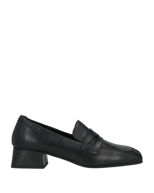 Bruglia Black Loafers Soft Leather