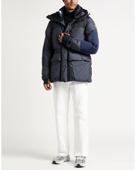 Moncler Blue Midnight Puffer Polyester for men