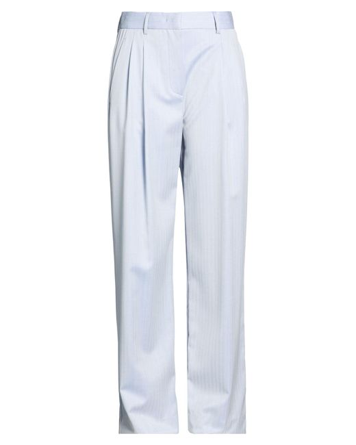 Brian Dales Blue Pants Wool