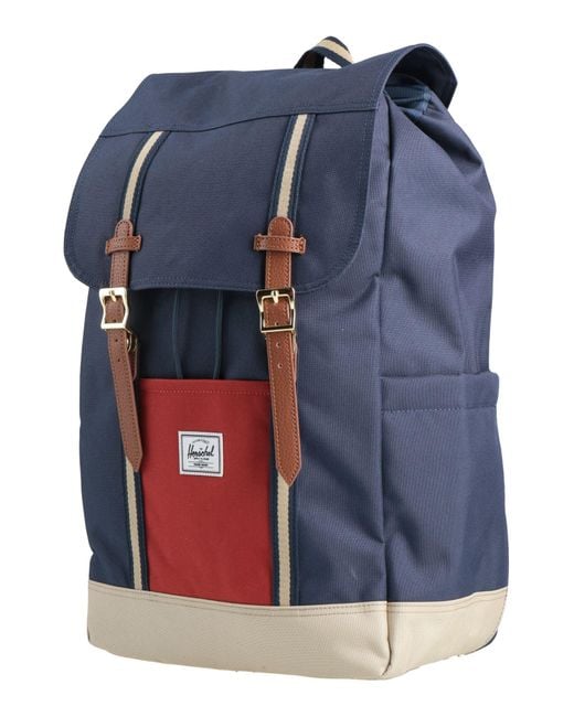 herschel backpack blue and brown Amazon.com | Retreat Backpack, Ashley Crosshatch (Limited Edition), Small - 17L The interior is lined with the same recycled PET fabric Laptop Bag Herschel Backpack With