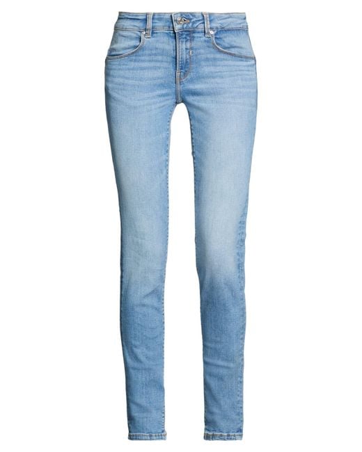 Guess Blue Jeans Cotton, Elastomultiester, Elastane