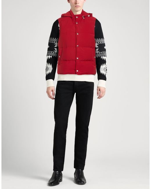 Chompa Sin Mangas Eleventy de hombre de color Red
