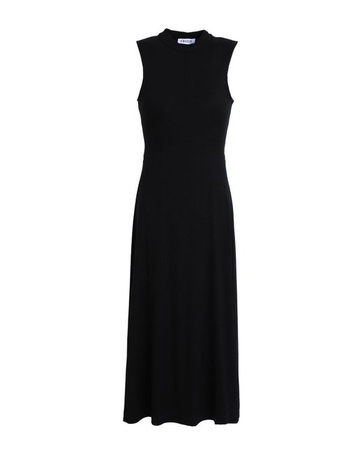 EDITED Black Midi Dress