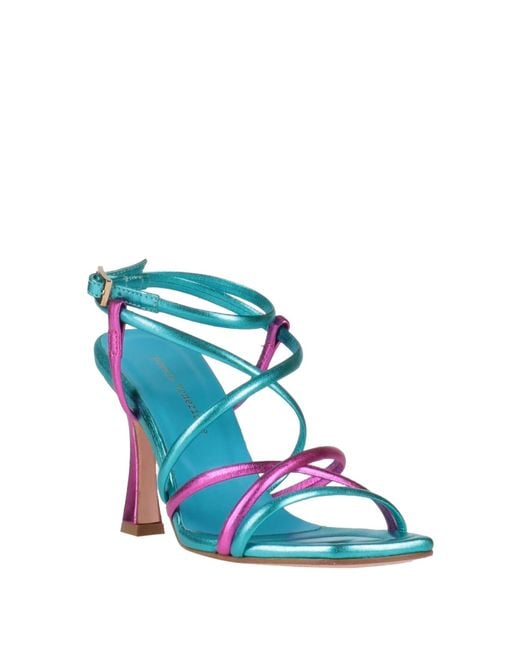 POESIE VENEZIANE Blue Sandals