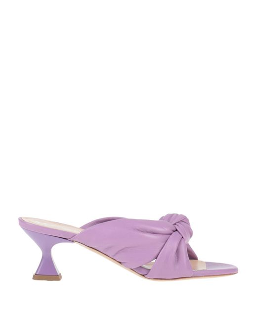 Marc Ellis Purple Sandals