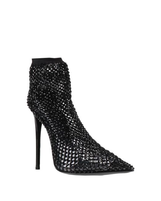 Le Silla Black Ankle Boots