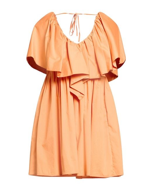 Jijil Orange Mini Dress