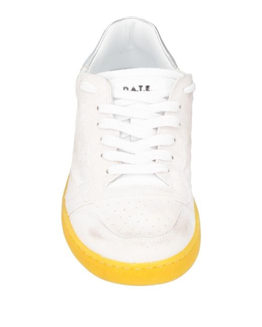 Date White Sneakers Leather
