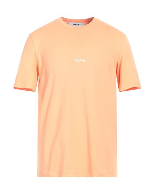 MSGM T-shirts in Orange für Herren