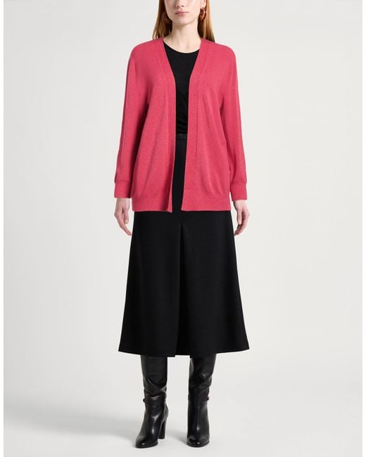 Manila Grace Pink Cardigan Viscose, Polyester, Polyamide