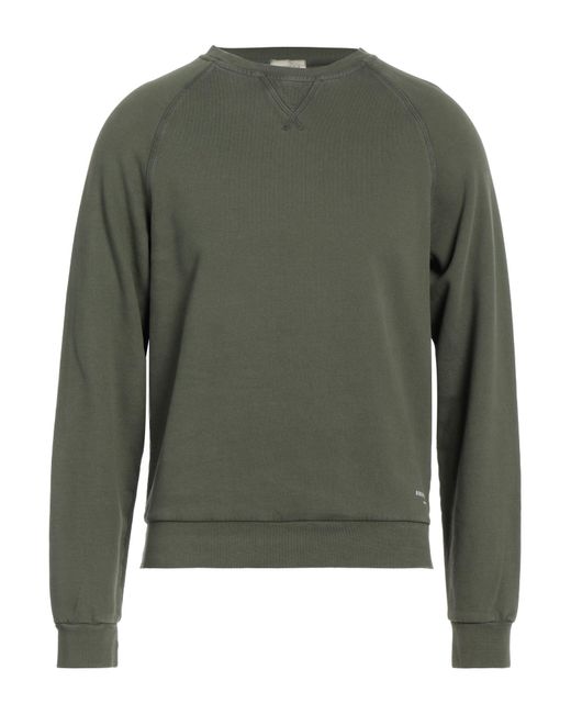 Brooksfield Green Sweatshirt for men