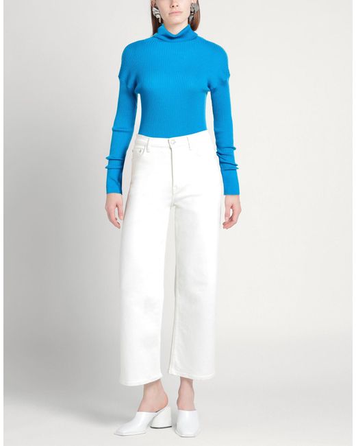 Lis Lareida Blue Turtlenecks