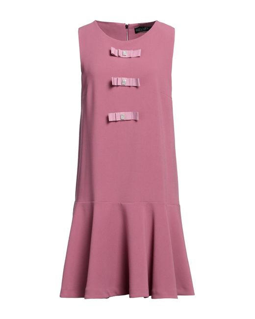 Minivestido Nora Barth de color Pink