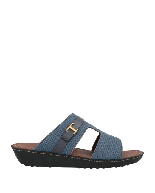 Tod's Blue Sandals for men