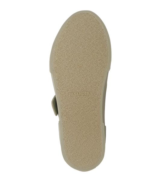 Jil Sander Natural Trainers
