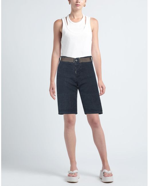 Maison Margiela Blue Shorts & Bermuda Shorts
