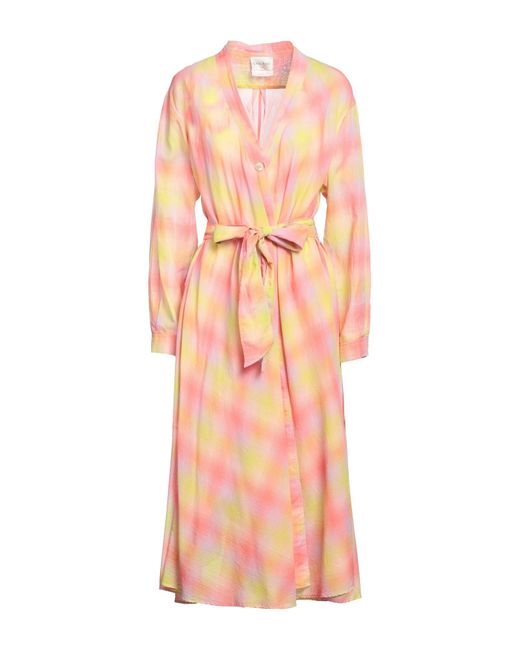 Forte Forte Pink Midi-Kleid