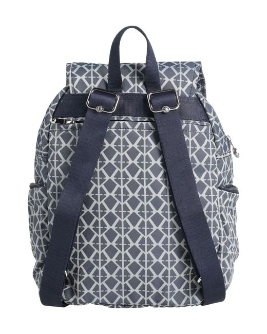Kipling Gray Backpack Polyamide, Polyester