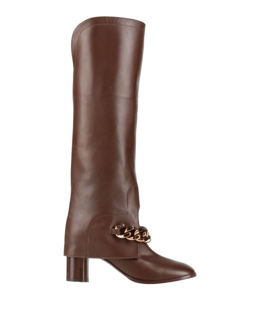 Casadei Brown Boot Leather