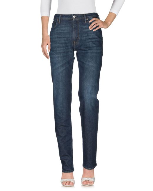 Acne Blue Jeans Cotton, Elastane