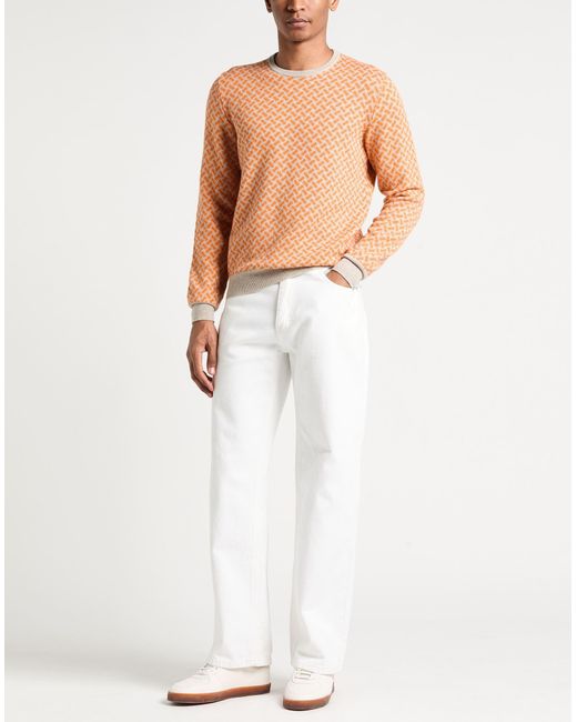 Drumohr Orange Sweaters for men