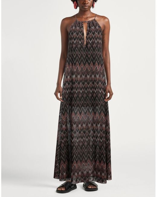 Kaos Black Maxi-Kleid