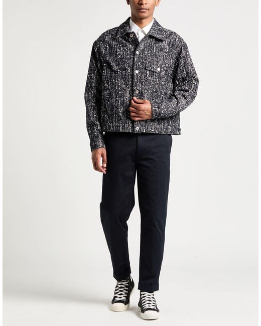 MSGM Black Jackets for men