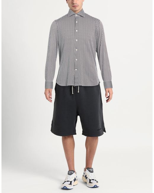 Camisa Sonrisa de hombre de color Gray