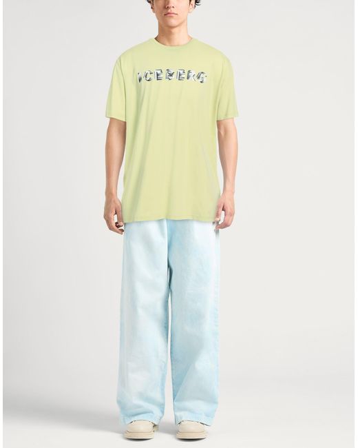 Iceberg Yellow T-shirt for men