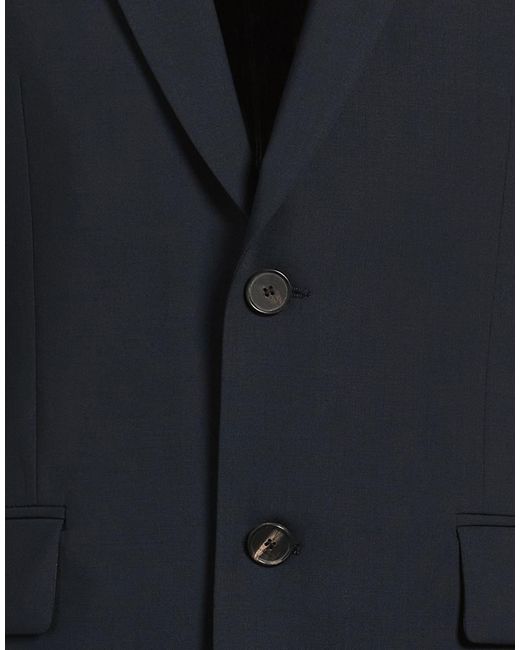 Sandro Blue Midnight Blazer Virgin Wool for men