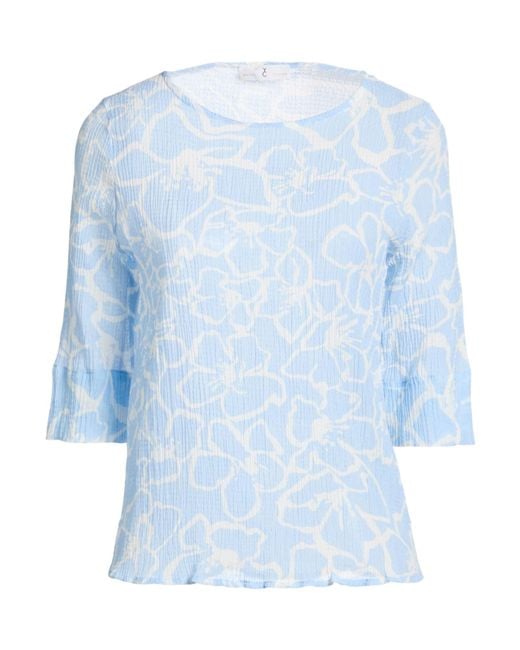 Whyci Blue Tops