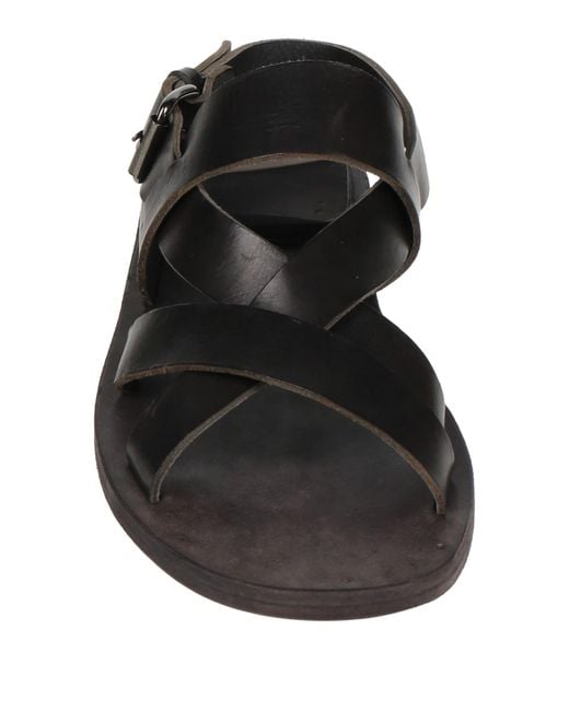 Officine Creative Black Sandals for men