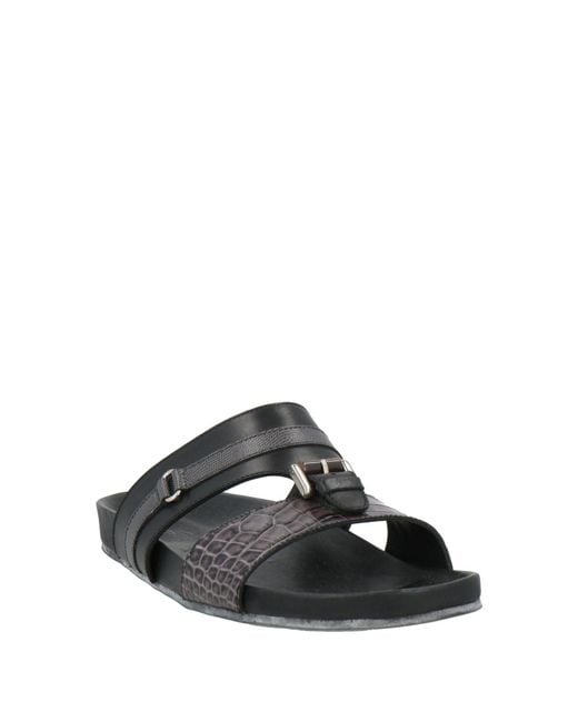 Santoni White Sandals Leather for men