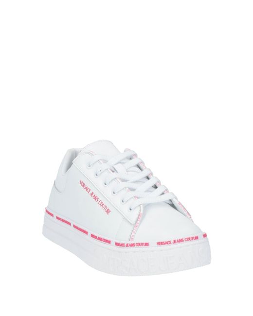 Versace Jeans Couture White Trainers