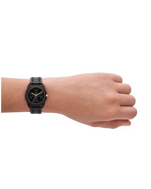 Reloj de pulsera Tory Burch de color Black