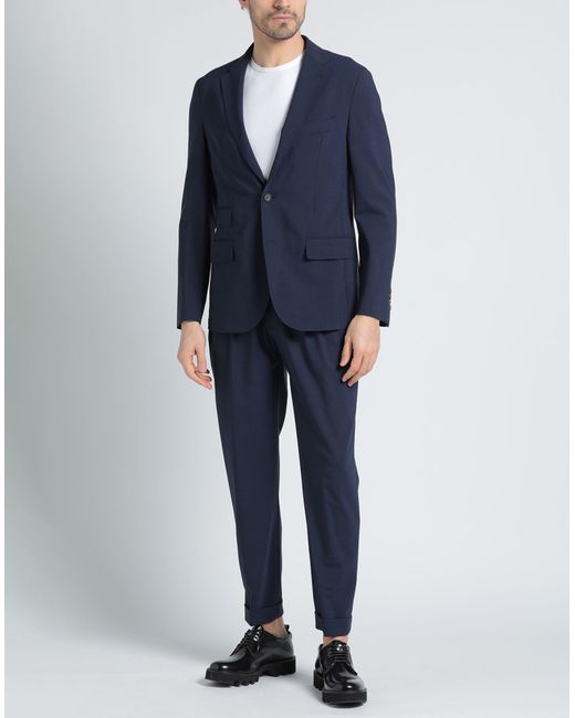 Eleventy Blue Suit for men