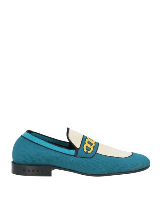 Marni Blue Mokassin