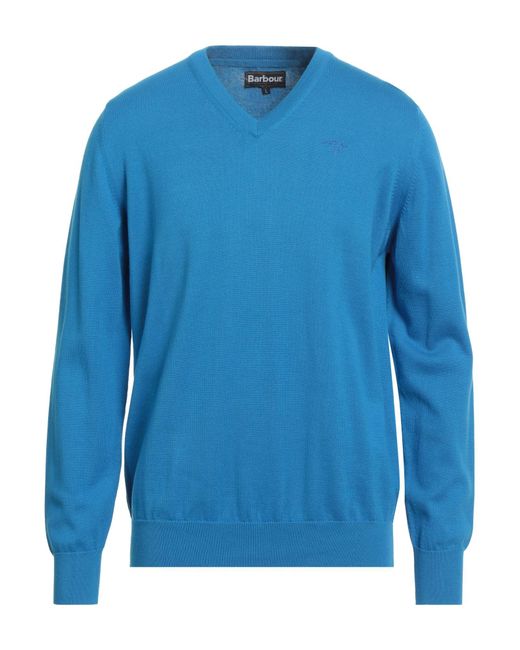Barbour Blue Jumper for men
