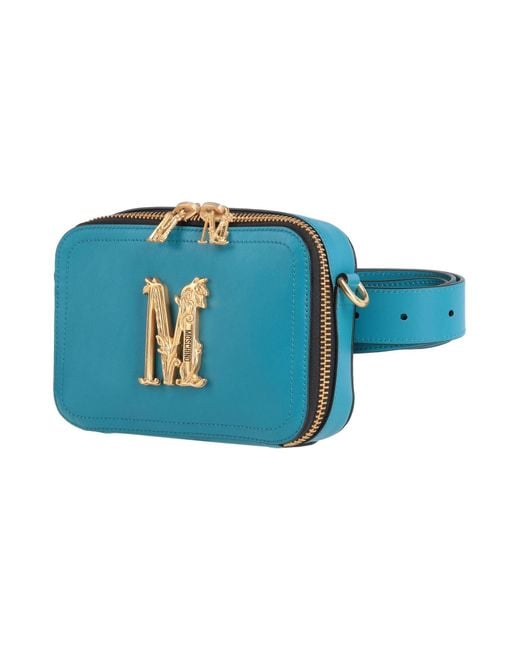 Moschino Blue Belt Bag
