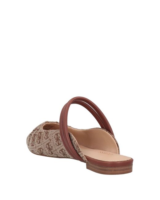 Guess Mules & Clogs in Brown | Lyst