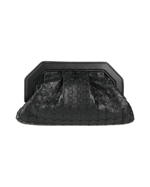 Serapian Black Handbag Leather