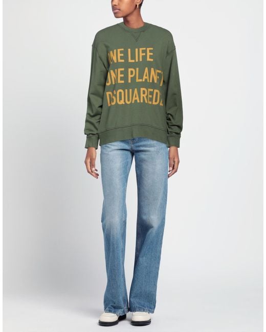 Sudadera DSquared² de color Green