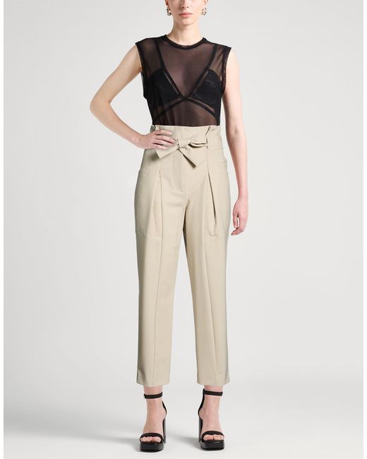 IRO Natural Pants Polyester, Wool, Elastane