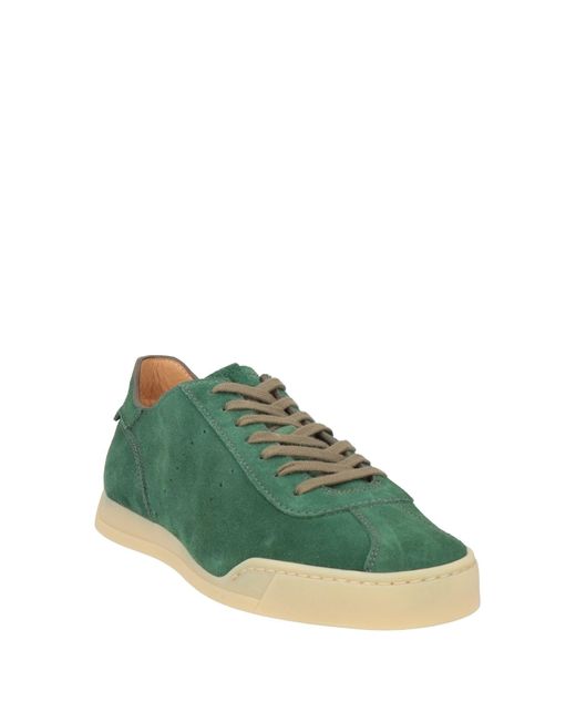 Santoni Green Sneakers for men