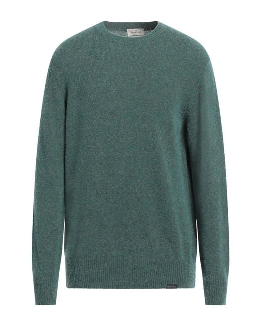 Brooksfield Green Sweater for men